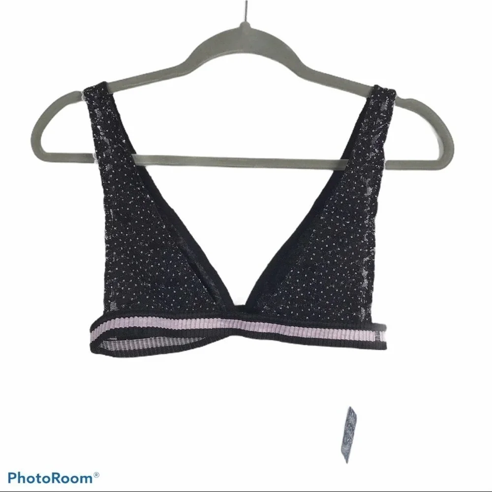 Free People Livvy Lace banded bralette nwt